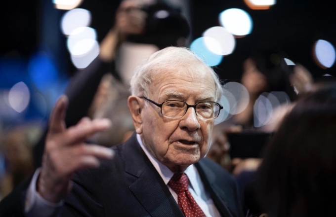 CEO Berkshire Hathaway Warren Buffett tại ĐHCĐ năm 2019. Ảnh: AFP