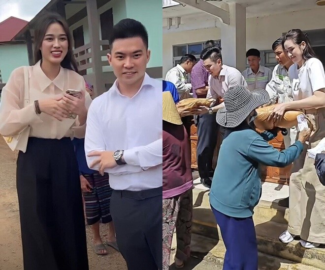 Những nàng hậu cùng người thương đi thiện nguyện: Đỗ Hà giản dị cạnh chồng Giám đốc, một người gặp ông xã nhờ đi Tuyên Quang 1 Hoa hậu Đỗ Thị Hà cùng chồng có những chuyến đi thiện nguyện đầy ý nghĩa.