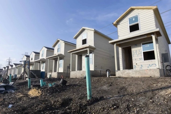 Nhà ở cỡ nhỏ ở San Antonio, bang Texas, năm 2023. Ảnh: SAR