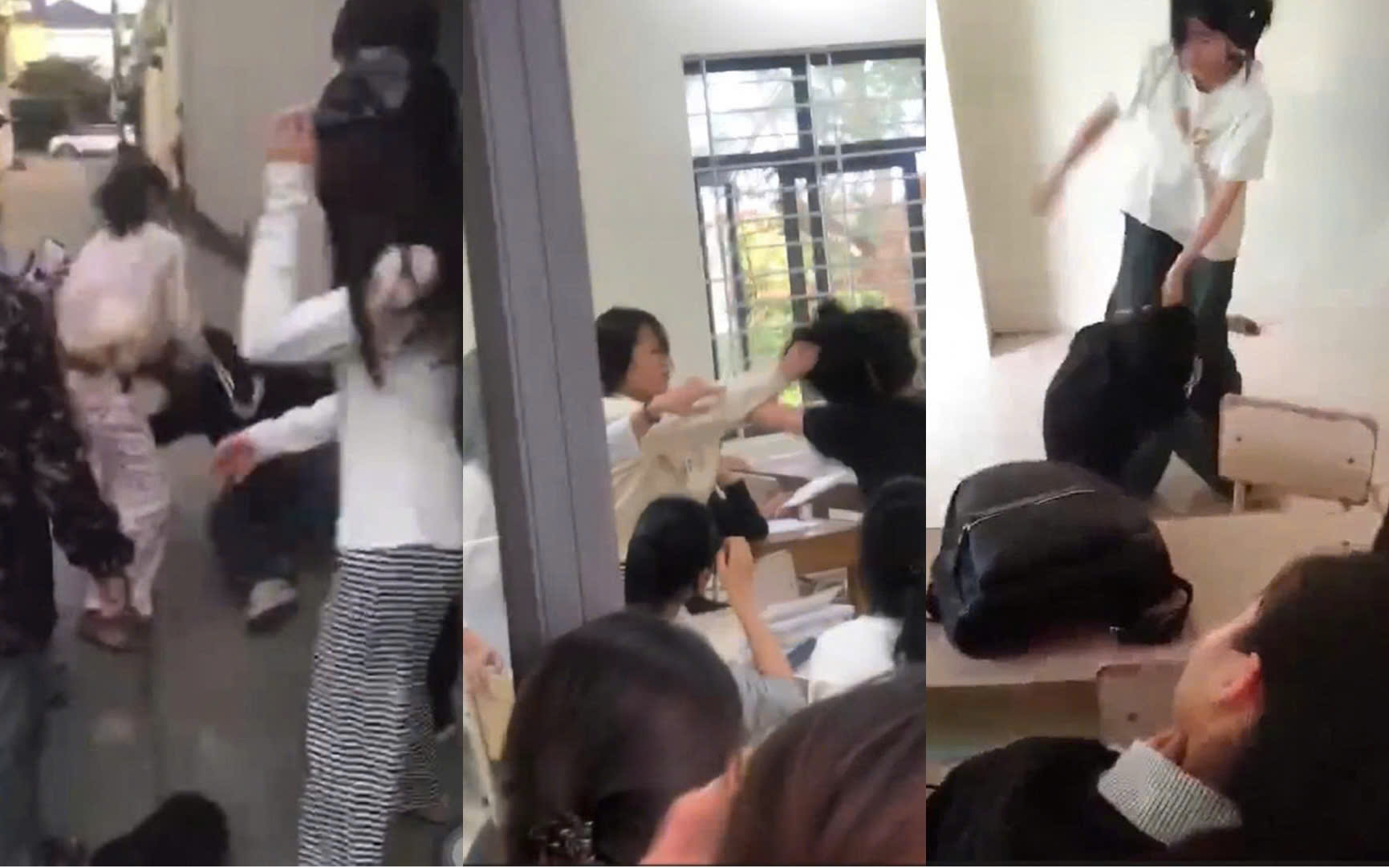 Nữ sinh lớp 10 ở Thanh Hóa nhập viện sau khi bị "đánh hội đồng" giữa lớp học 2 Nữ sinh lớp 10 ở Thanh Hóa bị