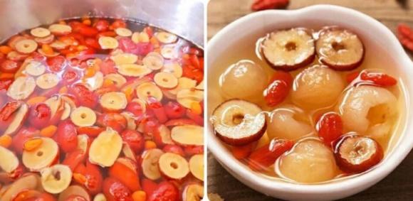 táo đỏ kỷ tử, pha nước táo đỏ, kiến thức