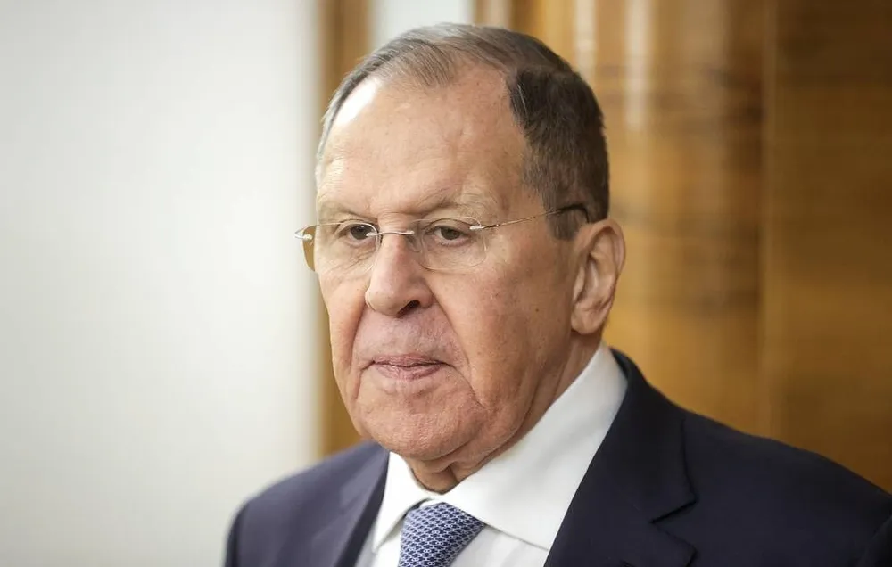 Ngoại trưởng Nga Sergey Lavrov. Ảnh: TASS Ông Lavrov- Nga muốn chấm dứt xung đột Ukraine, song không chấp nhận giải pháp tạm thời.jpg
