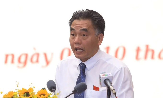 Phó chủ tịch thường trực UBND TP HCM Nguyễn Lộc Hà. Ảnh: An Phương