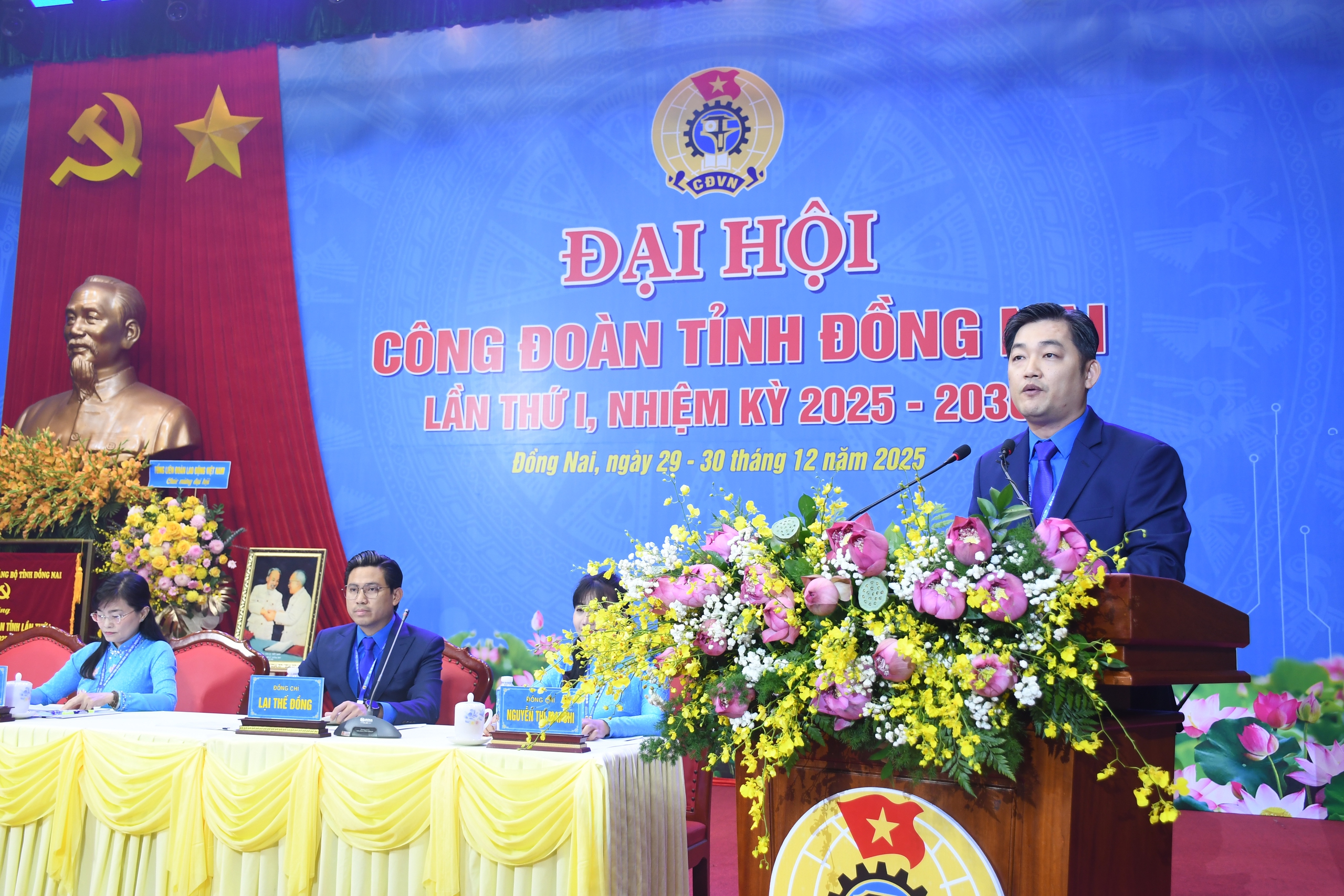 Ông Nguyễn Quốc Dũng tiếp tục giữ chức Chủ tịch Liên đoàn Lao động tỉnh Đồng Nai - Ảnh 1.