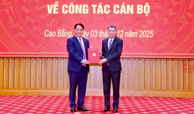 Ông Phan Thăng An làm Bí thư Tỉnh ủy Cao Bằng- Ảnh 1.