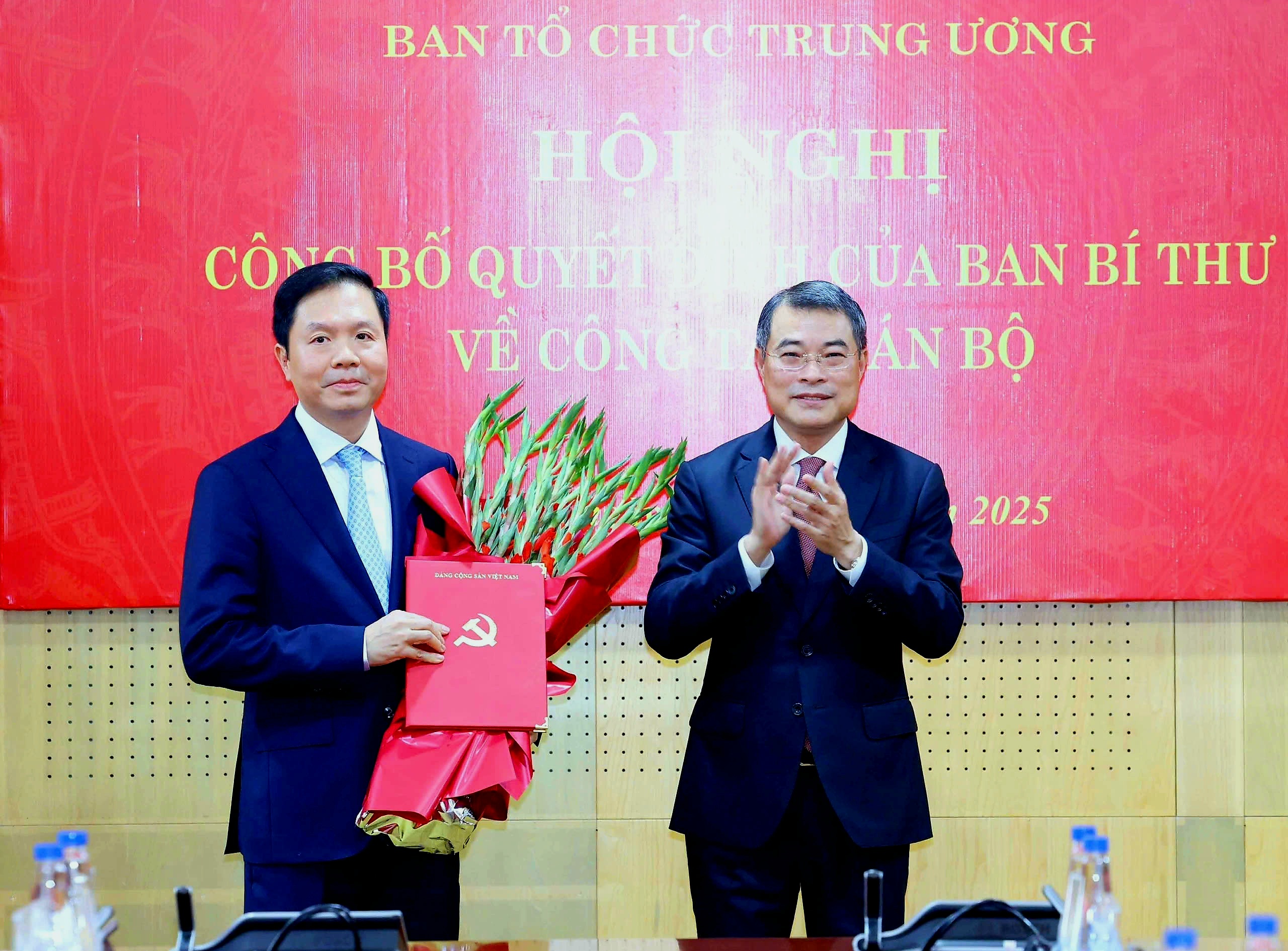 Ông Trịnh Mạnh Linh, Trợ lý Thủ tướng làm Phó trưởng Ban Tổ chức Trung ương - Ảnh 1.