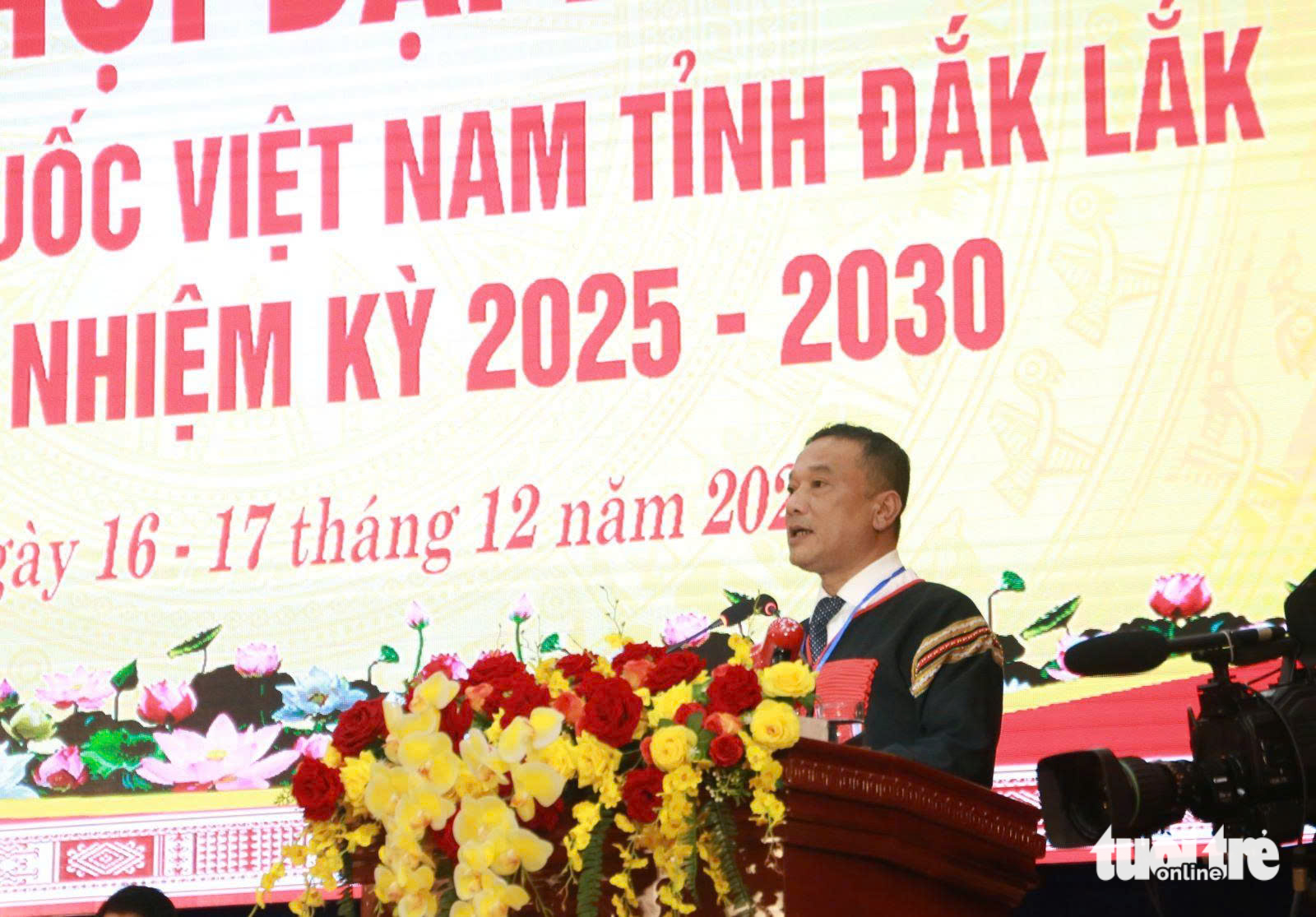 Ông Y Giang Gry Niê Knơng giữ chức Chủ tịch Ủy ban Mặt trận Tổ quốc Việt Nam tỉnh Đắk Lắk 1 Mặt trận Tổ quốc - Ảnh 1.