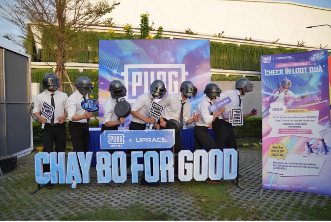 Chiến dịch Chạy bo for good là một phần Lễ hội mùa Đông của PUBG Mobile. Ảnh: VNGGames