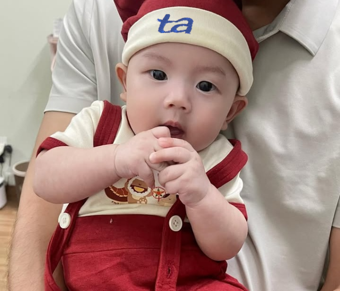 Con trai chị Huyền. Ảnh: Nhân vật cung cấp