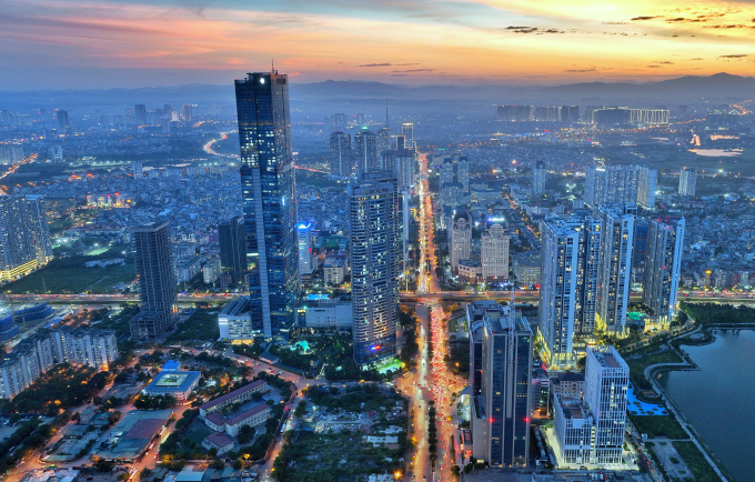 Các dự án bất động sản tại khu vực phía Tây trung tâm TP Hà Nội. Ảnh: Thanh Hải