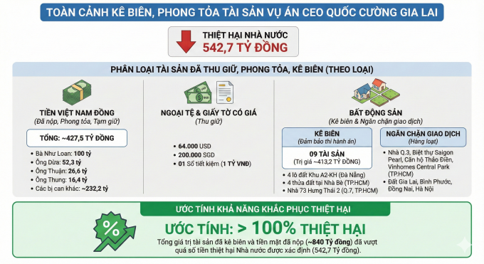 Phong tỏa loạt tài sản của CEO Quốc Cường Gia Lai và cựu lãnh đạo Cao su Việt Nam - 1