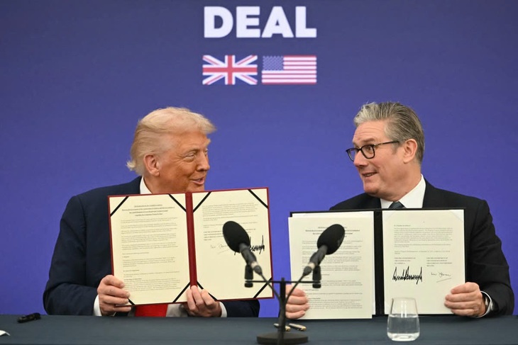 Quan hệ Mỹ - Anh sứt mẻ vì thương mại - Ảnh 1.