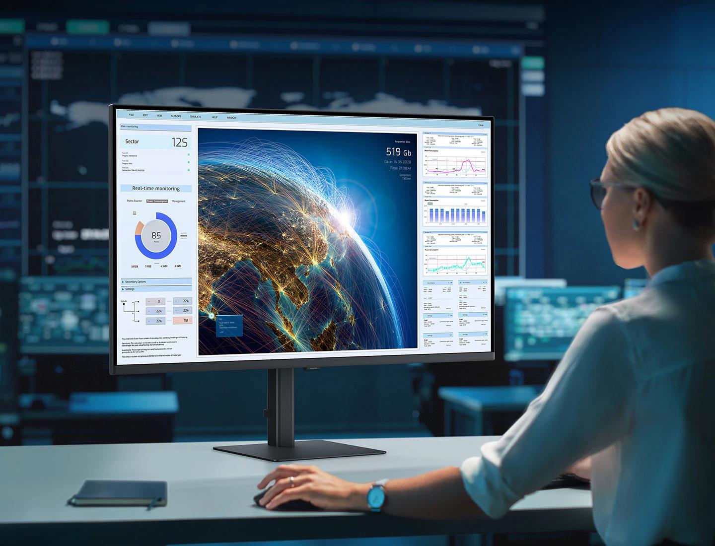 Quản lý đa tác vụ, hiển thị màu sắc chuẩn xác, bứt phá sáng tạo với ViewFinity 37 inch- Ảnh 1. Quản lý đa tác vụ, hiển thị màu sắc chuẩn xác, bứt phá sáng tạo với ViewFinity 37 inch- Ảnh 1.