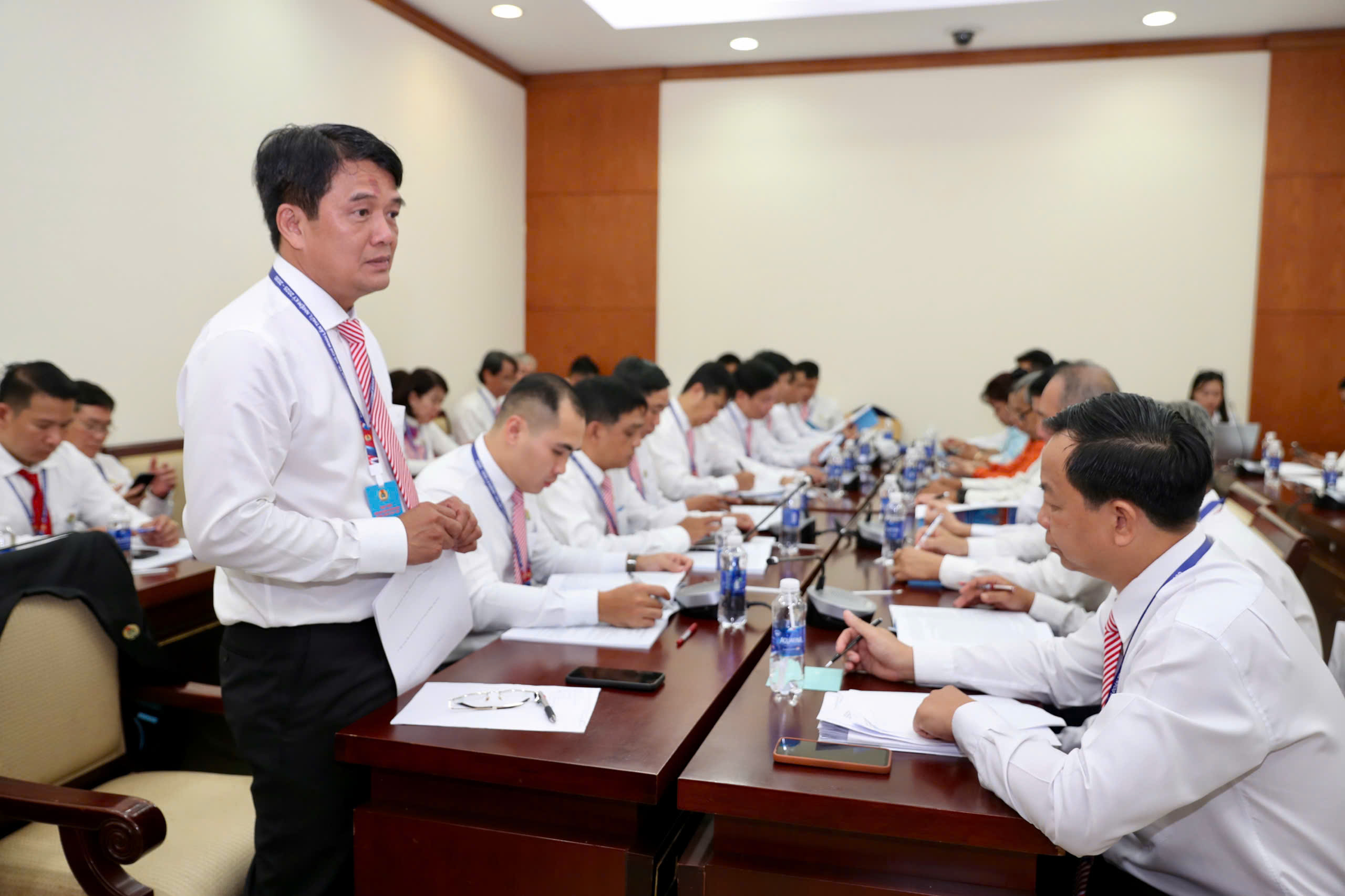 Quan tâm những trăn trở của người lao động 1 Đại hội Công đoàn TP HCM lần thứ I, nhiệm kỳ 2025-2030: Quan tâm những trăn trở của người lao động - Ảnh 1.