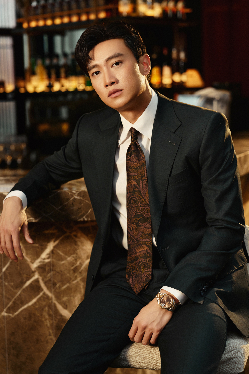  
Quốc Trường thủ vai nam chính ở "Ốc mượn hồn".