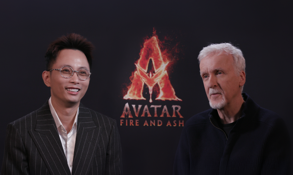 Rhymastic gặp gỡ đạo diễn James Cameron tại sự kiện công chiếu "Avatar: Lửa và tro tàn" 1 Rhymastic gap go dao dien James Cameron tai su kien