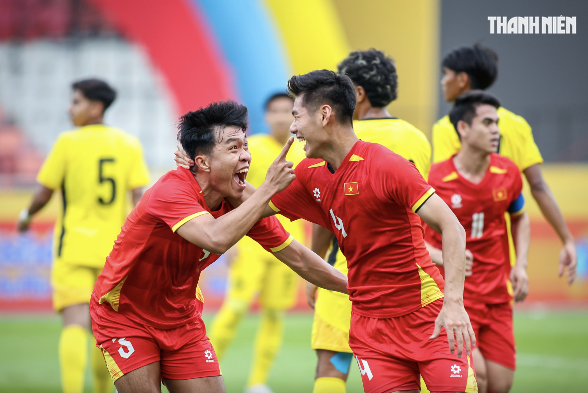 U.23 Việt Nam đã 'nóng máy': Rực lửa khí thế vô địch SEA Games- Ảnh 1.
