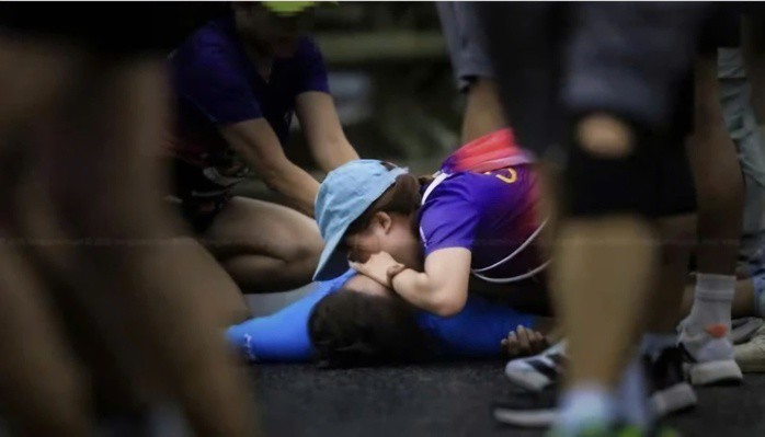 Một runner đột tử trên đường chạy