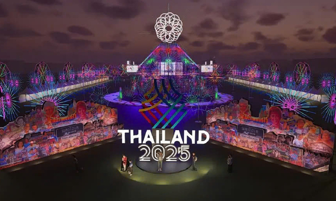 Phối cảnh lễ khai mạc SEA Games 33 tại Thái Lan. Ảnh: Nation