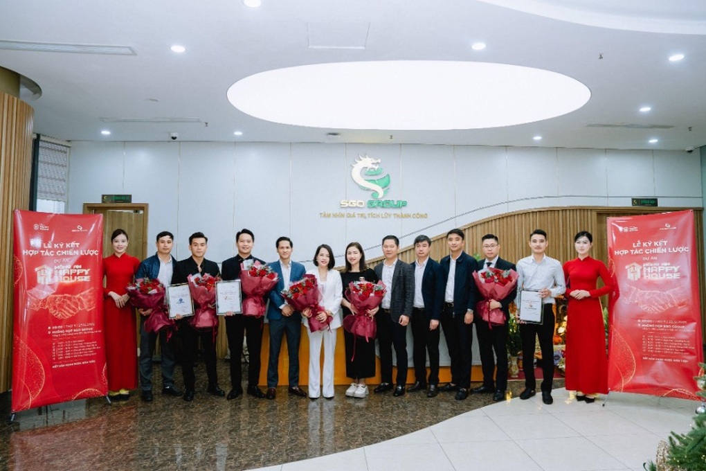 SGO Đại Dương hợp tác 6 đại lý chiến lược phân phối dự án Hồng An Happy House - 1