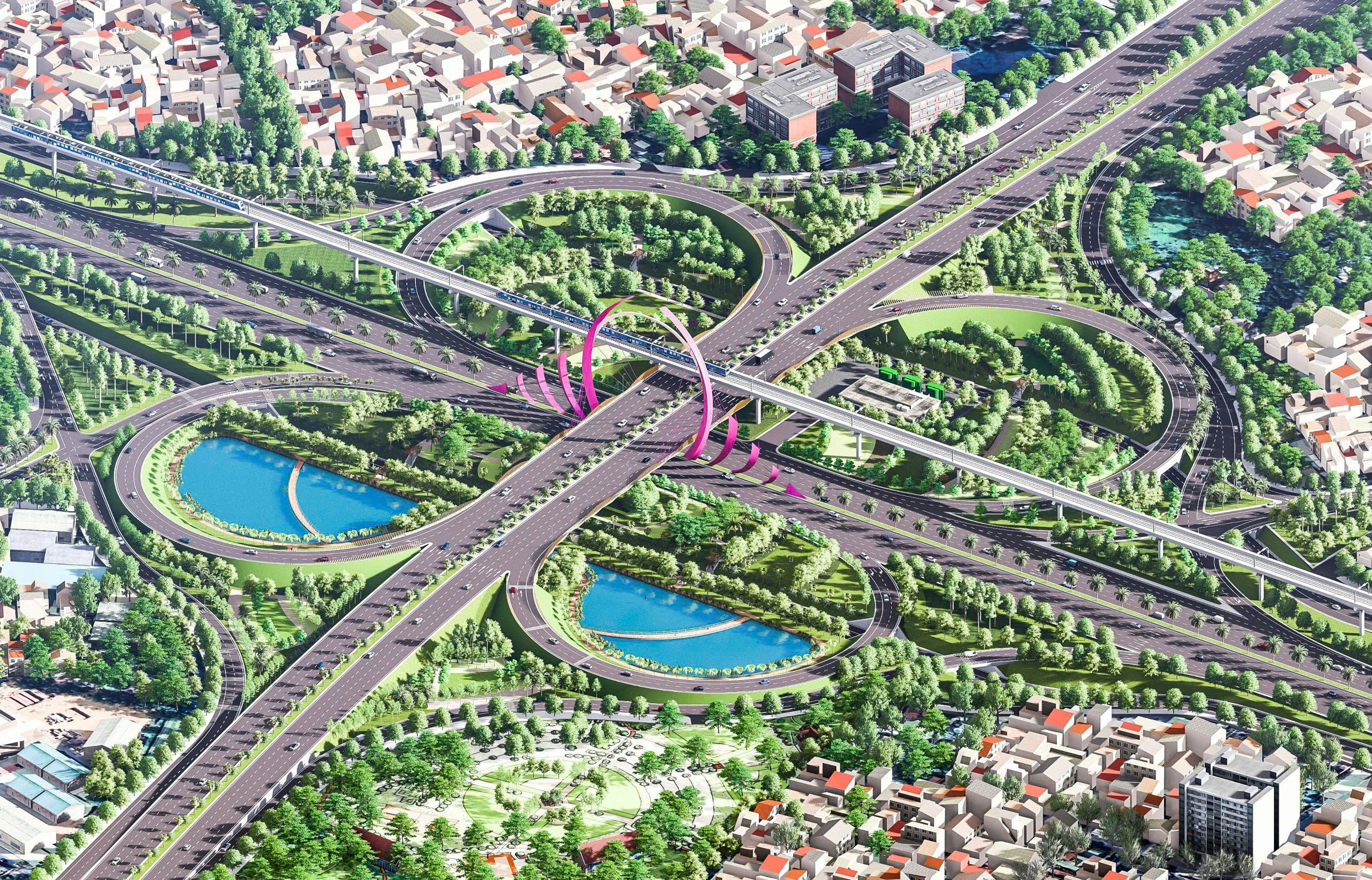 Sáng nay, TP.HCM đồng loạt khởi công cao tốc, Vành đai, cầu đường Nguyễn Khoái- Ảnh 2.