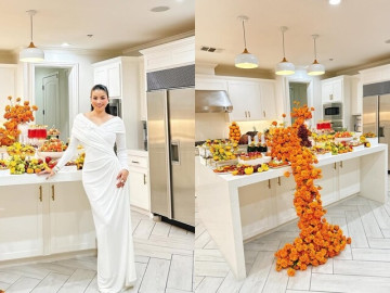 Sao Việt 24h: Con gái Kha Ly và Thanh Trúc ôm hôn thân thiết, từ nhỏ đã "dính" nhau như 2 "công chúa sinh đôi" 17 Sao Việt 24h: Phạm Hương đăng bàn tiệc Lễ Tạ ơn rực rỡ trong biệt thự 1000m2 tại Mỹ, khoe cuộc sống viên mãn ở trời Tây