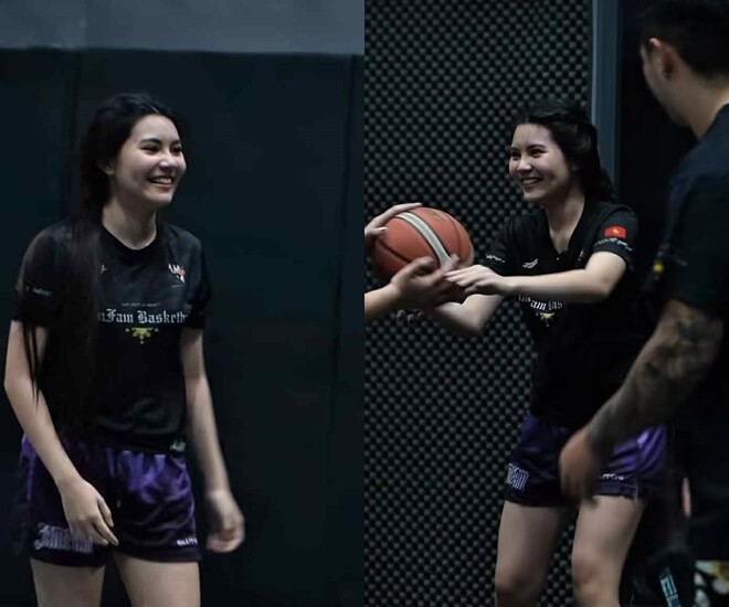 Hạt Dẻ nhà Quyền Linh xinh đẹp trong bộ ảnh chuẩn bị tốt nghiệp, ngoại hình thăng hạng từng ngày nay chuẩn "nàng thơ" 12 Con gái út nhà Quyền Linh xuất hiện mộc mạc vẫn tỏa sáng trên sân bóng rổ.