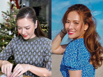 Sao Việt 24h: Trần Bảo Sơn khoe ái nữ và mẹ ruột, Bảo Tiên đẹp rạng rỡ ở tuổi 17, được xem là "bản sao" của bố 16 Sao Việt 24h: MC Đan Lê bất ngờ lộ tóc bạc đầy đầu ở tuổi 42, được con trai nhắc nhở về chuyện tình cảm với chồng