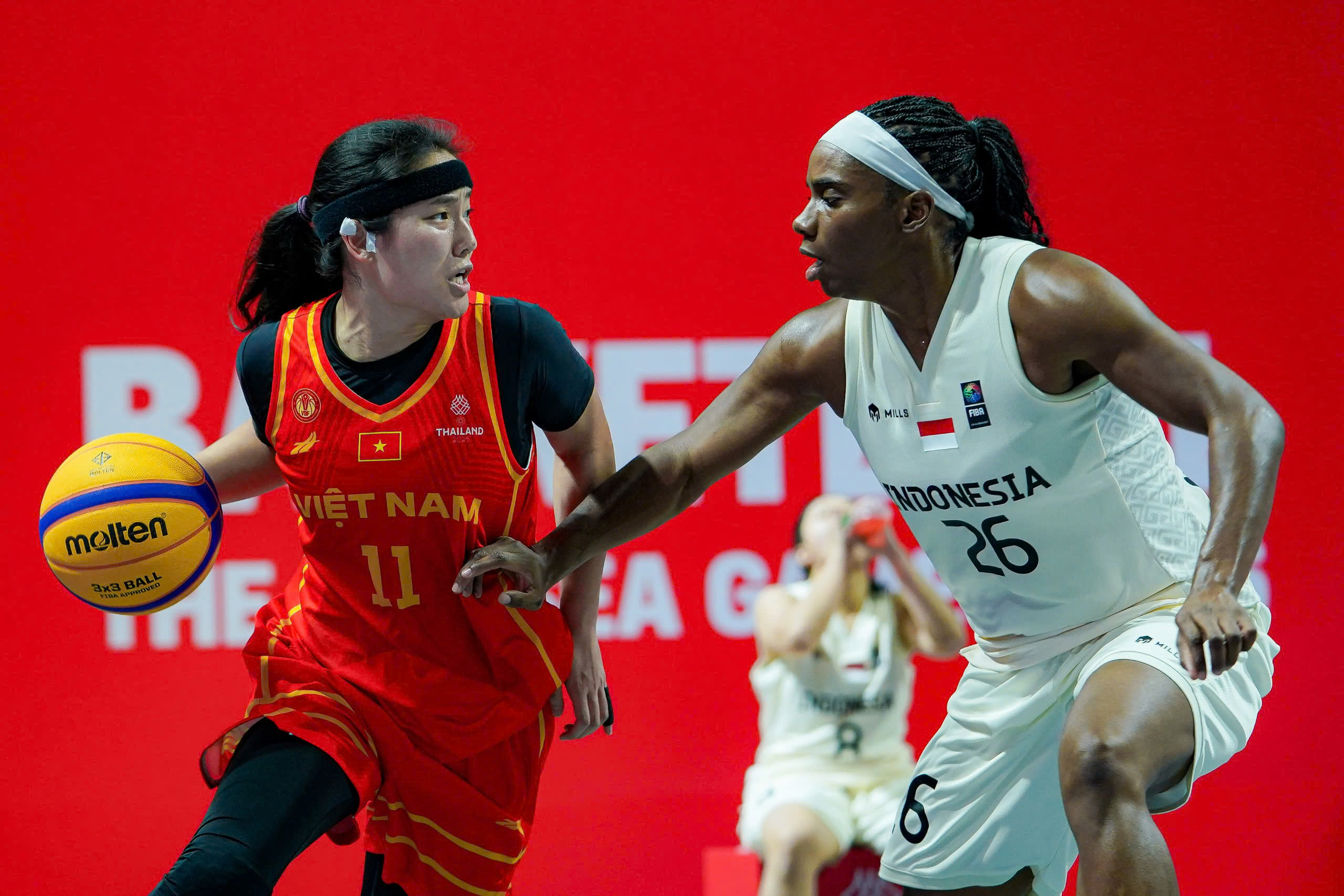Sao Việt kiều chấn thương, bóng rổ nữ Việt Nam không thể bảo vệ HCV 1 bóng rổ - Ảnh 1.
