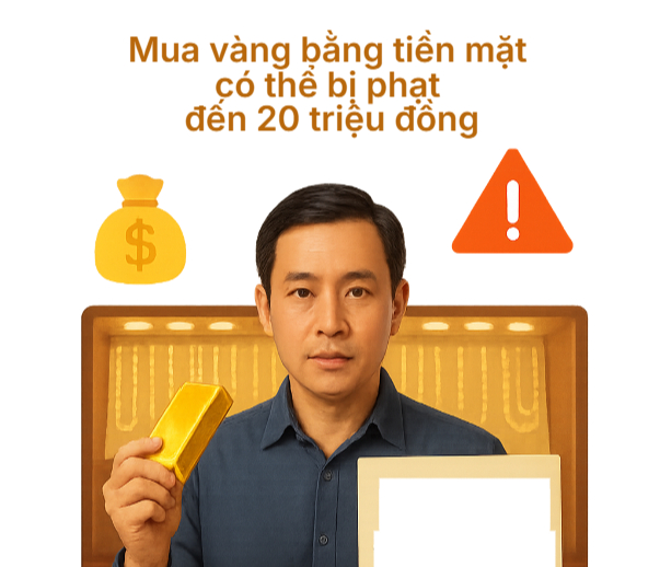 Sắp tới, người mua vàng bị phạt tới 20 triệu đồng nếu vi phạm điều này- Ảnh 1.