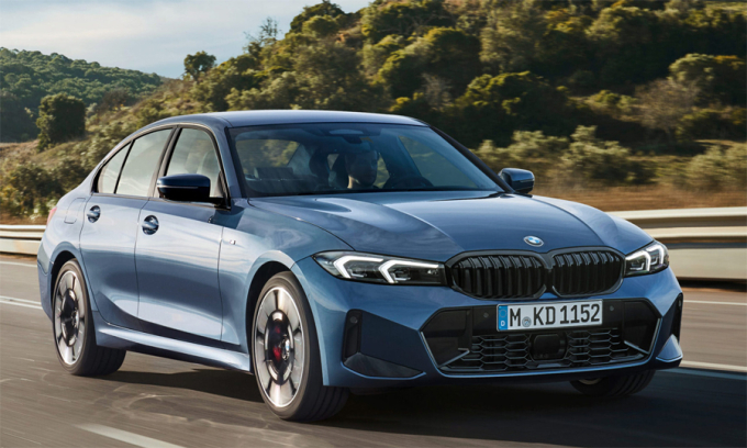 BMW series 3 hiện hành tại Đức. Ảnh: BMW