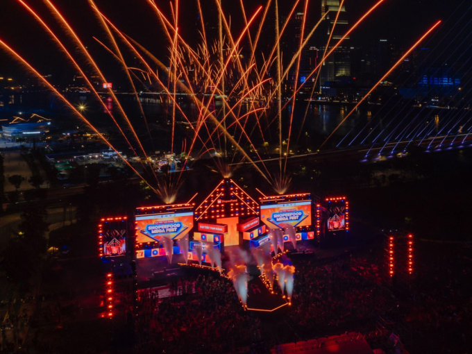 Mô hình ẩm thực - giải trí giúp tăng tương tác với người dùng. Ảnh: