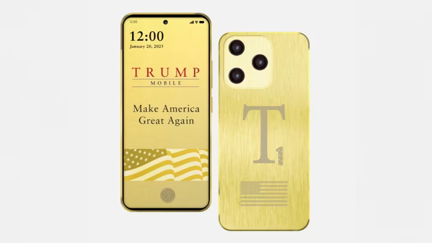 Smartphone 'vàng' của Trump Mobile lại trễ hẹn, giấc mơ ‘Made in USA’ mơ hồ 1 smartphone - Ảnh 1.