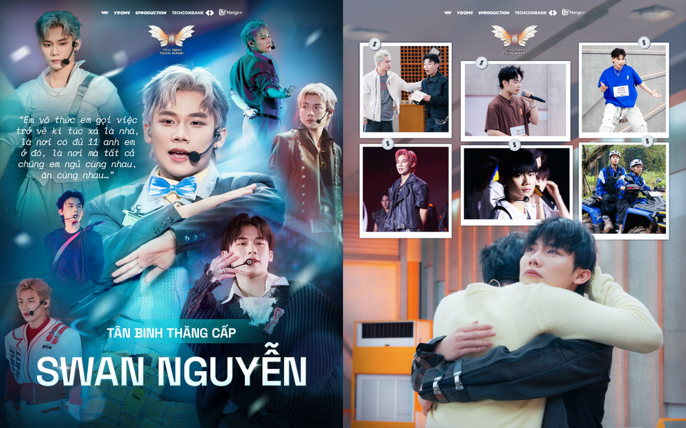 Swan Nguyễn có hành trình đáng nhớ ở "Tân binh toàn năng".
Swan Nguyễn có hành trình đáng nhớ ở "Tân binh toàn năng".