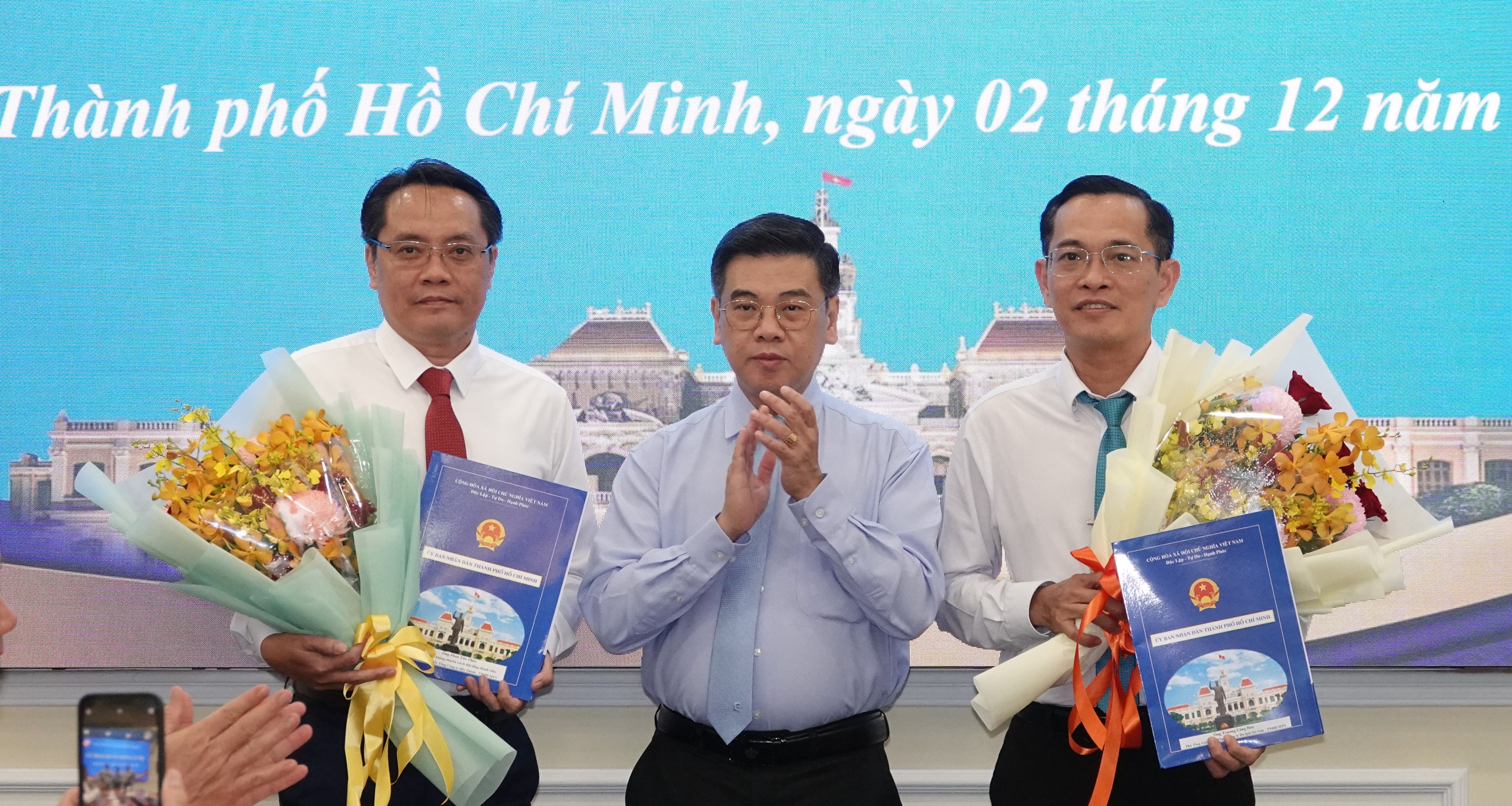 TP.HCM bổ nhiệm nhiều lãnh đạo doanh nghiệp nhà nước, quỹ đầu tư - Ảnh 1.