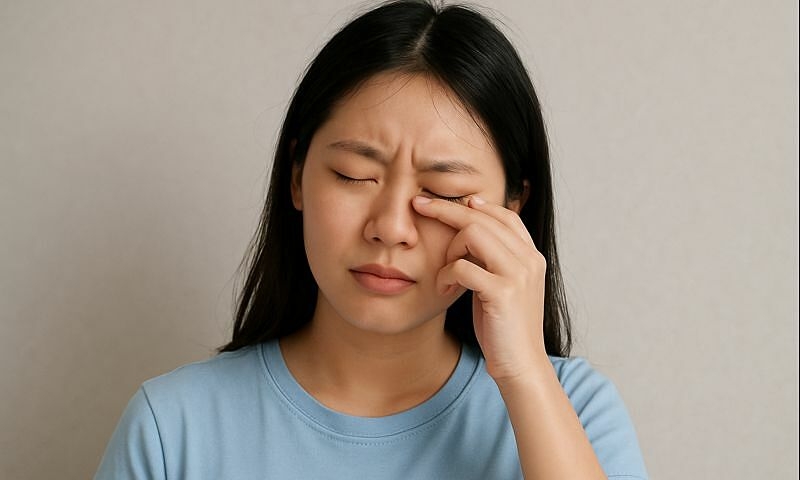 Tại sao cộm mắt dù không có bụi? 1 Tai sao com mat du khong co bui