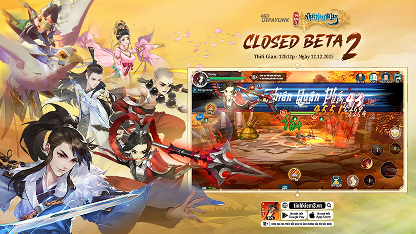 Tepaylink mang võ lâm thời niên thiếu trở lại trong Tình Kiếm 3 1 Tepaylink mang võ lâm thời niên thiếu trở lại trong Tình Kiếm 3 - Ảnh 1.