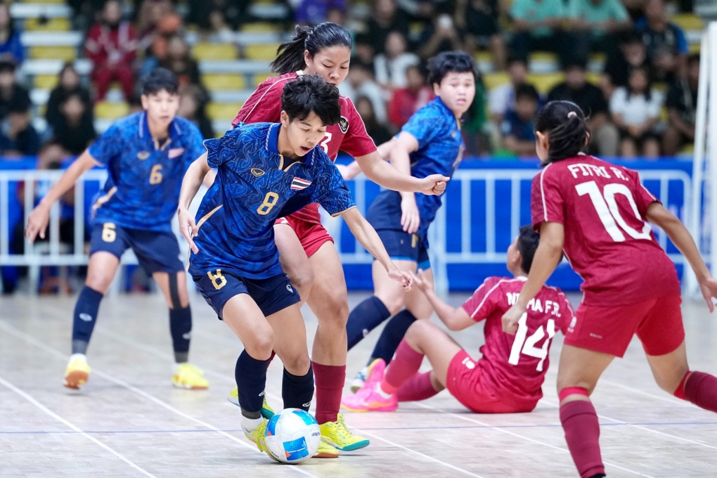 Thái Lan bị loại bất ngờ, hết cơ hội tranh HCV với futsal nữ Việt Nam - 1