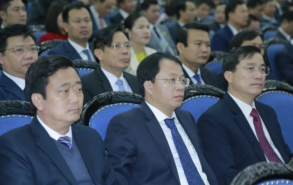 Các đại biểu tham dự Kỳ họp thứ 37, HĐND tỉnh Thanh Hóa nhiệm kỳ 2021-2026. Ảnh: ĐT Thanh Hóa thu ngân sách nhà nước đứng đầu Bắc Trung Bộ-2.jpg