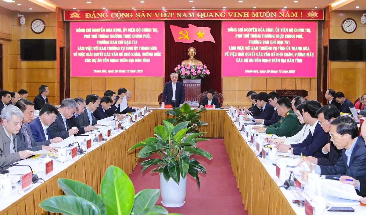 Tháo gỡ điểm nghẽn hơn 400 dự án tồn đọng tại Thanh Hóa - Ảnh 1.