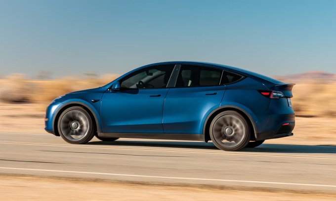 Xe điện Tesla tại Mỹ. Ảnh: Tesla