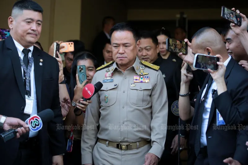 Thủ tướng Thái Lan Anutin Charnvirakul. Ảnh: BANGKOK POST Thủ tướng Thái Lan giải tán hạ viện, mở đừng cho tổng tuyên cử