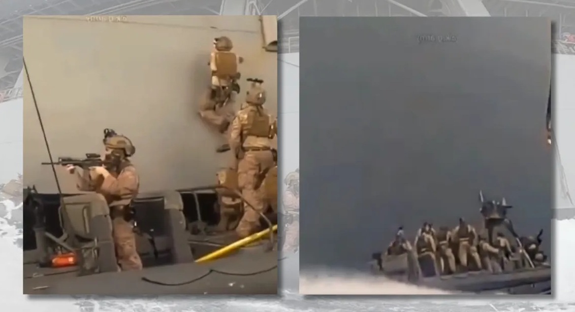 Thực hư video lính Mỹ chiếm giữ tàu chở dầu ngoài khơi Venezuela? 1 tàu chở dầu - Ảnh 1.