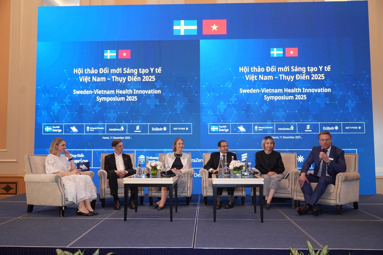 Thụy Điển chia sẻ giải pháp y tế số cho Việt Nam 1 Thụy Điển - Ảnh 1.