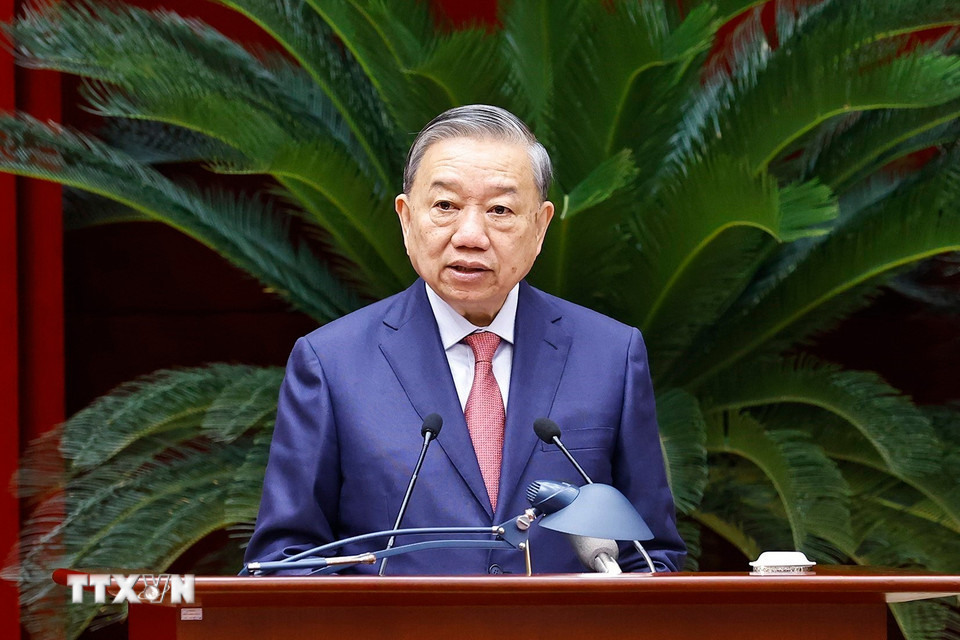 Toàn văn phát biểu khai mạc Hội nghị Trung ương 15 của Tổng Bí thư Tô Lâm  - Ảnh 1.