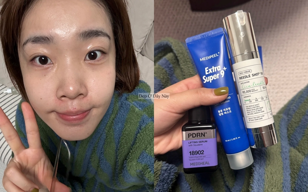 Tôi dùng đúng 3 sản phẩm này để da căng bóng trông như đi spa đắt tiền 1 Nàng blogger dùng đúng 3 sản phẩm này để da căng bóng trông như đi spa - Ảnh 2.