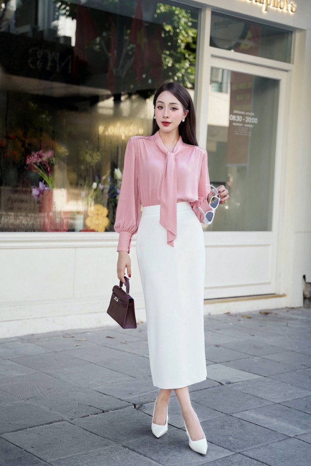 Tôn lên vóc dáng mà vẫn sành điệu với chân váy bút chì- Ảnh 2. Tôn lên vóc dáng mà vẫn sành điệu với chân váy bút chì- Ảnh 2.