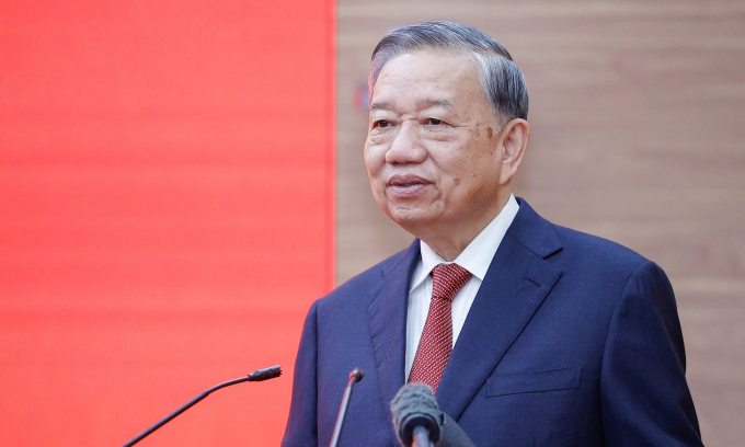 Tổng Bí thư Tô Lâm. Ảnh: Giang Huy