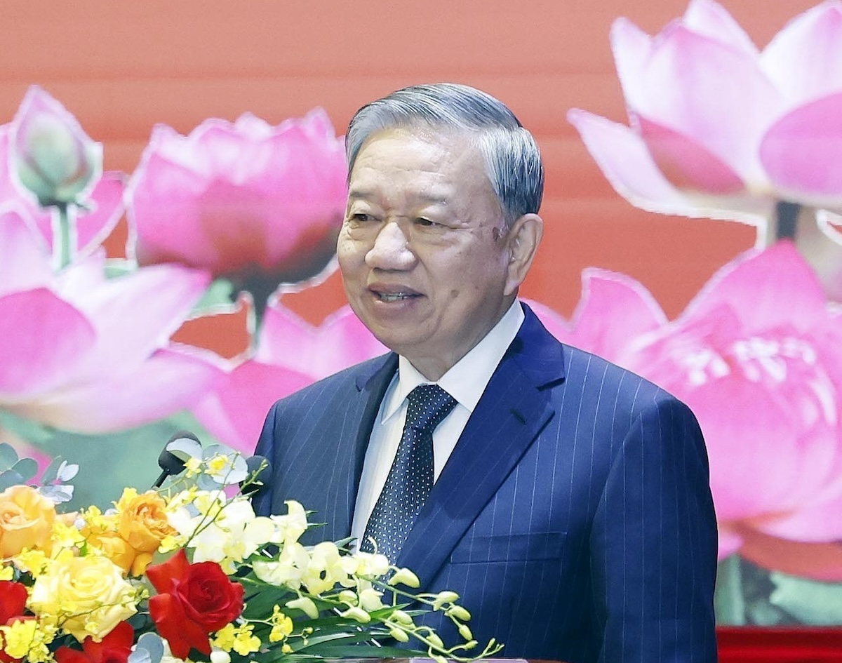 Tổng Bí thư Tô Lâm: Đào tạo không chỉ để 'biết' mà để 'làm', hướng tới các giá trị công 1 Tổng Bí thư - Ảnh 1.