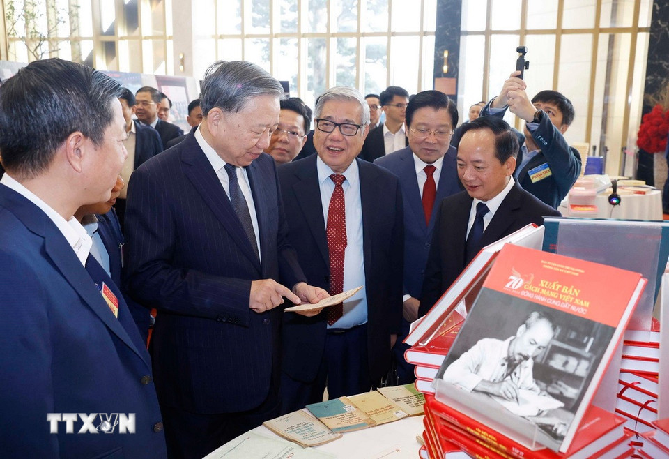 Tổng Bí thư Tô Lâm dự Hội nghị toàn quốc triển khai nhiệm vụ Tuyên giáo và Dân vận 2026 - Ảnh 1. Tổng Bí thư Tô Lâm dự Hội nghị toàn quốc triển khai nhiệm vụ Tuyên giáo và Dân vận 2026 - Ảnh 1.